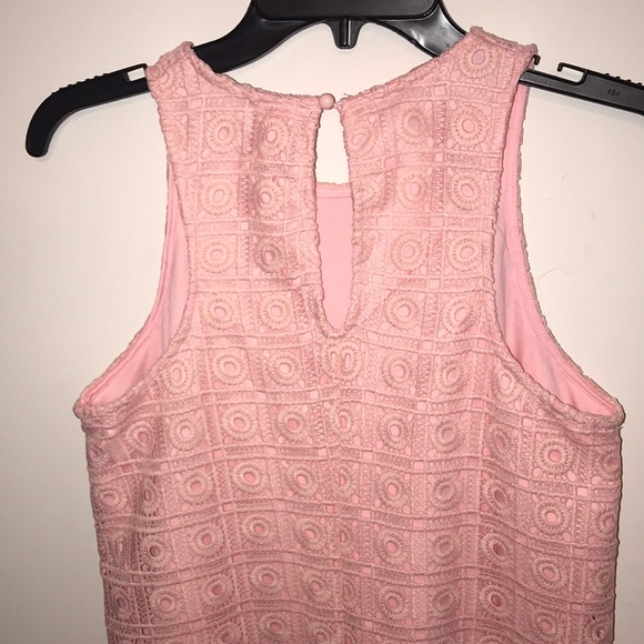Speechless women’s lacy pink sleeveless dress - Picture 4 of 5